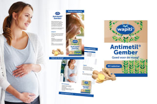 Gratis proefverpakking Wapiti Antimetil Gember