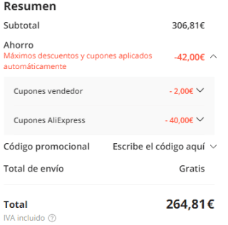 Samsung Galaxy A55 5G de 8GB/128GB por 264,81€