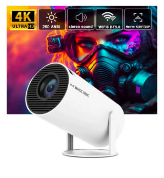Proyector Transpeed 4K Wifi6 HY300 Pro a tan solo 36,12€