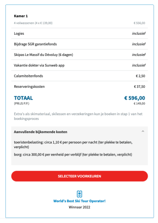 8 dagen Résidence Le Hameau du Puy vanaf €139 p.p. ( Inclusief skipas )