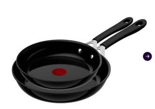 Jamie Oliver by Tefal Home Cook Keramische Pannenset | Ø 24 & 28 cm voor €39,95 bij Ibood