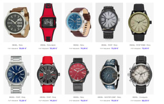 Recopilación relojes marca Diesel desde 58€