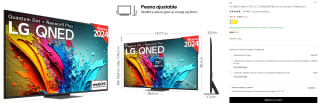 TV QNED 75" LG 75QNED86T6A 4K con Smart TV WebOS24 por 999€