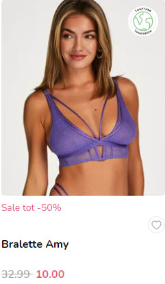 Tot 70% korting in de sale bij Hunkemöller