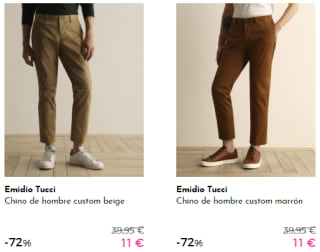 Pantalones Emidio Tucci por 11€