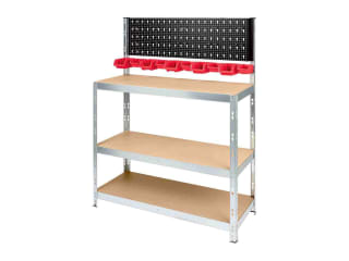 Estantería grandes cargas con panel herramienta por 56,99€