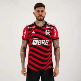 Camisa Masculina do Flamengo, modelo Adidas III 2022 - R$ 219,90