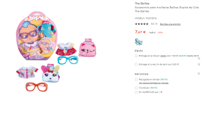 The Bellies - Accesorios para muñecas Bellies Ropita de Cole por 7.47€