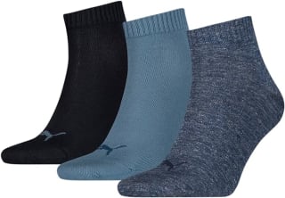 Pack 3 calcetines PUMA Unisex Lifestyle Quarter Socks talla (43-46) por 3,80€