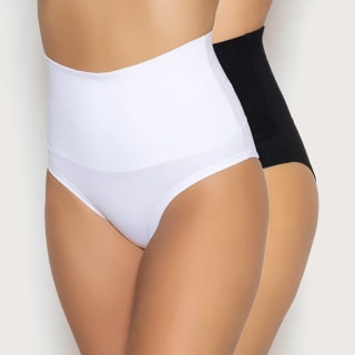 Pack 2 Bikini Tiro Alto Algodón Maternal por solo $5.490