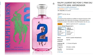 Ralph Lauren The Big Pony 2 Pink vaporizador 50ml por 18,32€