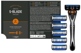 Maquinilla de afeitar 5 hojas 6 recambios para hombre by Amazon por 8.43€
