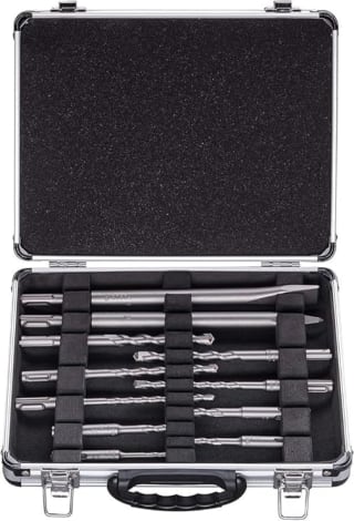 Bosch Professional 11-delige SDS plus gemengde set hamerboren en beitels voor €25,65 bij Amazon
