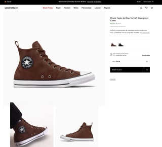 Converse Chuck Taylor All Star TecTuff Waterproof Camo por solo 48€