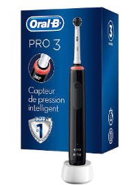 Brosse à dent électrique rechargeable Oral-b Pro 3 3000 à 37,89€
