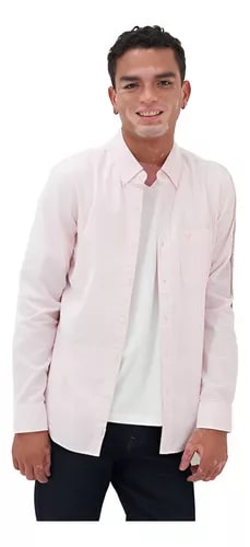 Camisa Oxford Rayada American Eagle por $385 | Descuento Mercado Libre