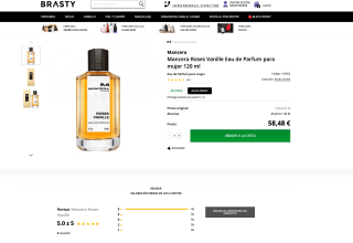 Eau de Parfum Mancera Roses Vanille 120ml Mujer por 58,48€