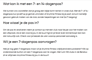 Gratis 7-dagenpas bij Anytime Fitness