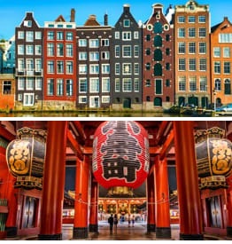 Vuelos a las Top 5 ciudades del mundo desde4 30€ I/V