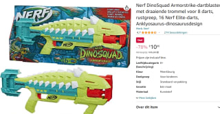 NERF DinoSquad Armorstrike Dart Blaster voor €10 bij Amazon