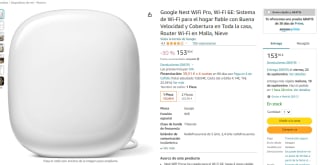 Google Nest WiFi Pro por 153.90€
