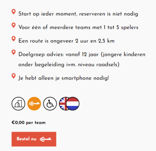 Gratis Escaperoom wandeling Oss