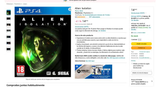 Alien: Isolation PS4 a tan solo 14,04€