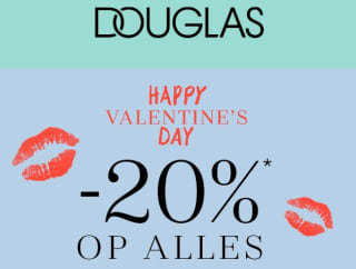 20% korting op bijna alles bij Douglas