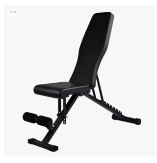 Banco de Musculación Plegable Ajustable Multifunctional por 544.99€ (Cuenta Nueva 32.99€)