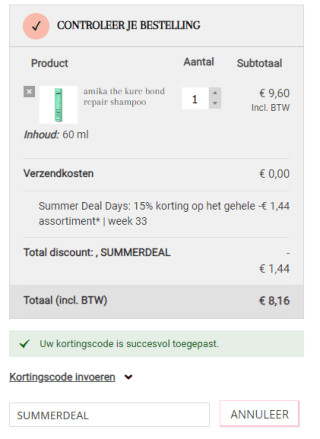 15% korting op bijna alles bij John Beerens