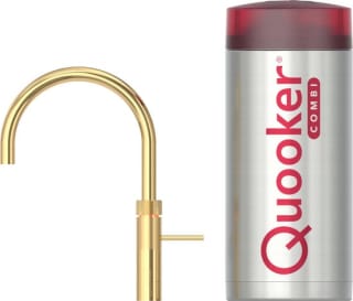 Quooker Fusion round met COMBI boiler 3-in-1 kokend water kraan Goud voor €1.799 bij Bol.com