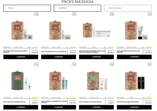 25% Dto en los packs MASSADA