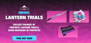 Gratis Pickaxe, spray en wrap via Lantern Trials voor Fortnite spelers