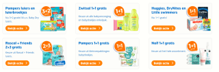 Diverse Baby dagdeals bij Trekpleister