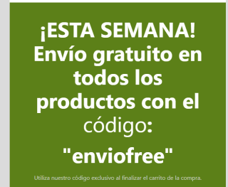 Portes gratis esta semana