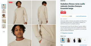 Sudadera fitness Domyos Essentiel por 12,99€