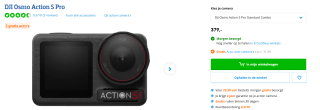 DJI Osmo Action 5 Pro met 2 extra accu's voor €379 bij Coolblue