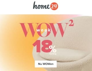 18% korting op selectie topproducten bij Home24