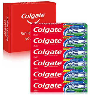 Colgate Triple Acción 6 Uds x 75ml Protección Anticaries por 6,19€