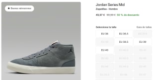Zapatillas Nike Jordan desde 49,97€