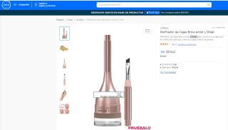 Perfilador de cejas L'Oréal Brow Artist por $3.940