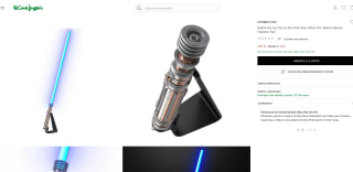 Sable de luz force FX elite Star Wars the Black Series Hasbro Fan por 145€