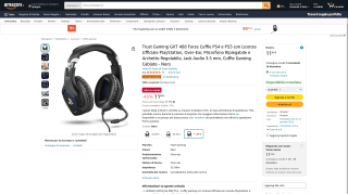 Auriculares Trust Gaming GXT 488 por 11,60€