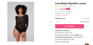 Christine Le Duc Bodysuit Superbia voor €9,99 bij EasyToys