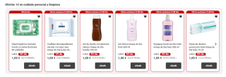 Productos supermercado Dia desde tan solo 1€ bastante variedad
