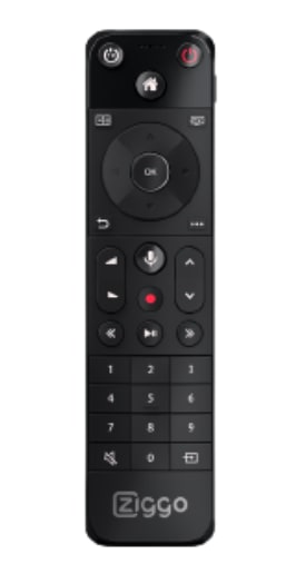 Gratis Afstandsbediening met Voice Control voor Ziggo klanten