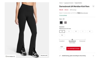 Under Armour Meridian Kick Flare Damesbroek voor €66,50 bij Under armour