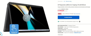 HP Spectre x360 2-in-1 14-ef2100nd voor €999 in de HP store