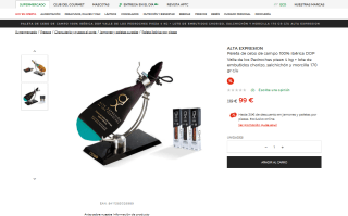 Paleta Covap de cebo campo 100% ibérica Los Pedroches pieza 4 kg + lote chorizo, salchichón y morcilla 170 gr (!Brida Verde!)