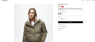 Chaqueta acolchada Lefties Mujer por solo 12,99€